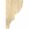 Ekena Millwork Ridgewood Rough Sawn Corbel, Douglas Fir, 4"W x 12"D x 20"H COR04X12X20RID00RDF - alternate 3